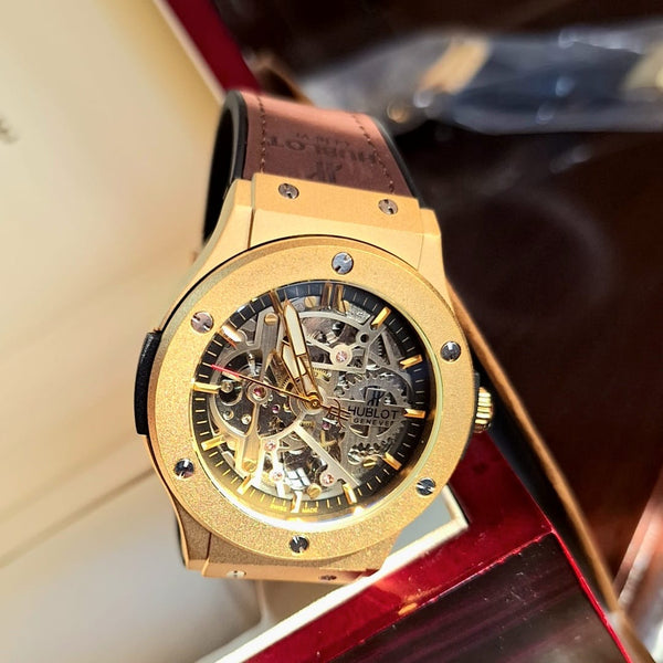 Automatic Skeleton Timepiece for Men