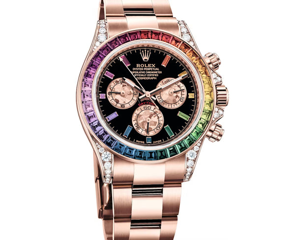 Rolex Rainbow Daytona In Everose Gold Ref. 116595 RBOW